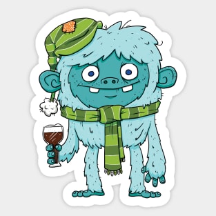 Eisbock Beer Monster Sticker